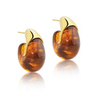 Amber (22K Gold Plated)