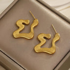 One Size / Gold / Texture Style