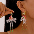 103# Silver Needle-Golden-Pink-White