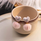 E1676-2/Pink Love Pink Hair Ball