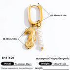 Eh11500-1 Piece / Electroplating 18K Real Gold