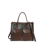 Leopard-print gray