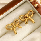 Gold / Minimalist bowknot