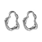 Hollow Irregular Round White K