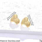 19mm * 19.5mm / Gold / 1 Pack/1 Pair