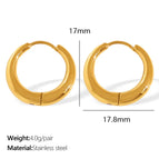 Eh829 Gold Earrings