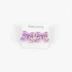 Purple Bow Pair 2
