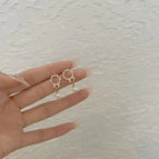 Pendant Pearl Silver Needle