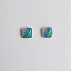 1.8x1.8 Colorful Spiral Ear Clips