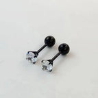Black / 4mm Pair