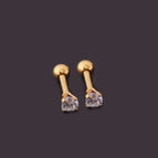 Gold / 3mm Pair
