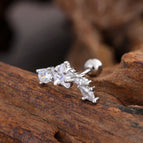 3258 Silver / Ear Studs