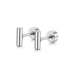 Silver / T shape