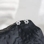 White Six-pointed Star/1 Pair