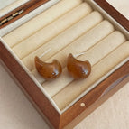 Amber Drop-Shaped