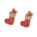 Golden Christmas Stockings