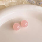 Pink Ear Studs