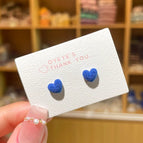 Blue loving heart