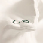 Green C Ring/1 Pair