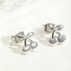 Steel Color / Ear Studs