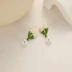 Painted Tulip [Green and White]