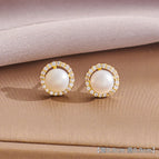 2 # a Pair of Freshwater Pearl Earrings (S925 Silver Needle)
