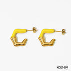Yellow Earrings