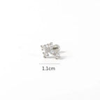 1#Finished Product One Piece / F136 Titanium Alloy Rod (0.8mm Thick*6mm Long)
