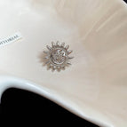 Ear Clip-Silver-Sun