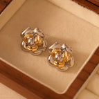 14#Silver Needle-Gold-Silver-Flower