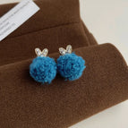 3352 Love Zircon Blue Hair Ball