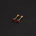 Red / 3mm Pair