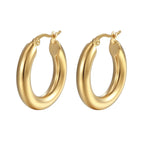 5.0 * 20mm Gold (One Pair Price) Ms-028