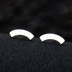 Silver Half-moon Shape