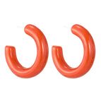 EH00118 Orange Earrings