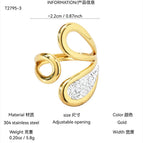 Hollow Gold Ring
