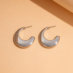 Steel needle-Silver-Small