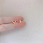 Hollow Bow【Gold/1.3*1.1cm】