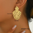 One Size / Gold / Leaf