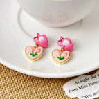 7#Ear Clip-Love Tulip