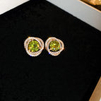 36# Silver Needle-Gold/1.3*1.1cm-Green