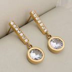 Round / Gold / 1 Pair/Package
