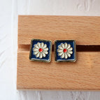 Square Flower S925