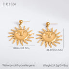 Eh11324 / 18k gold plating