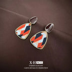 36 # Silver Needle-Colorful Spliced Geometry