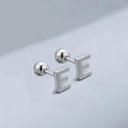 Silver / Letter E