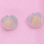 round Apricot Silver