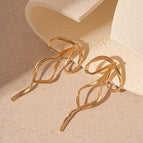 44# Silver Needle-Gold/1.3*1.1cm-Bow Knot