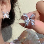 Hollow zircon butterfly