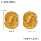 F1465-Gold Earrings